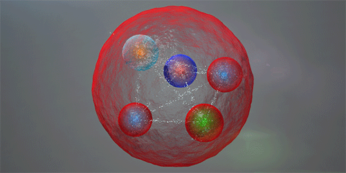 Synopsis: Pentaquark Discovery Confirmed  August 18, 2016  New results from the LHCb experiment confirm the 2015 discovery that quarks can combine into groups of five.